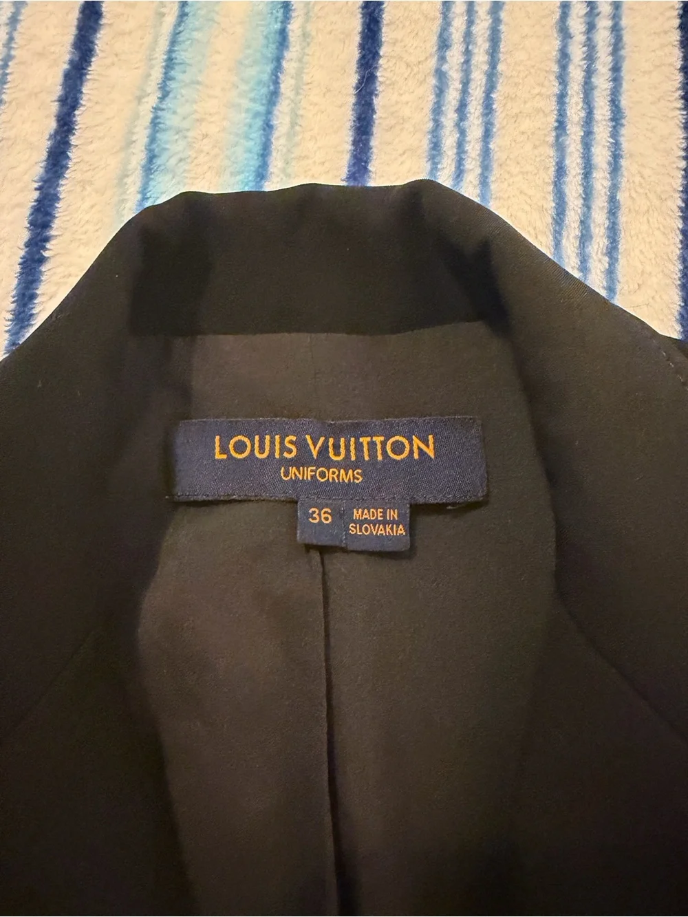 Louis Vuitton Uniforms Blazer -Black- Size 36/Small